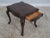 Traditional Pair Century Georgian Style 1 Drawer End Tables For Sale - Image 3 of 12