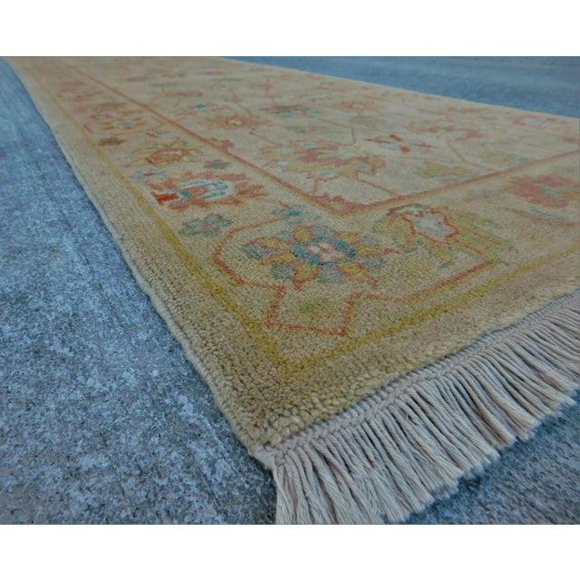 Hand Made Runner Rug. 100% Pure Wool Pile. 2'8"x 10' For Sale - Image 11 of 12