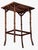 Brown Vintage Petite Tortise Bamboo Side Table For Sale - Image 8 of 11