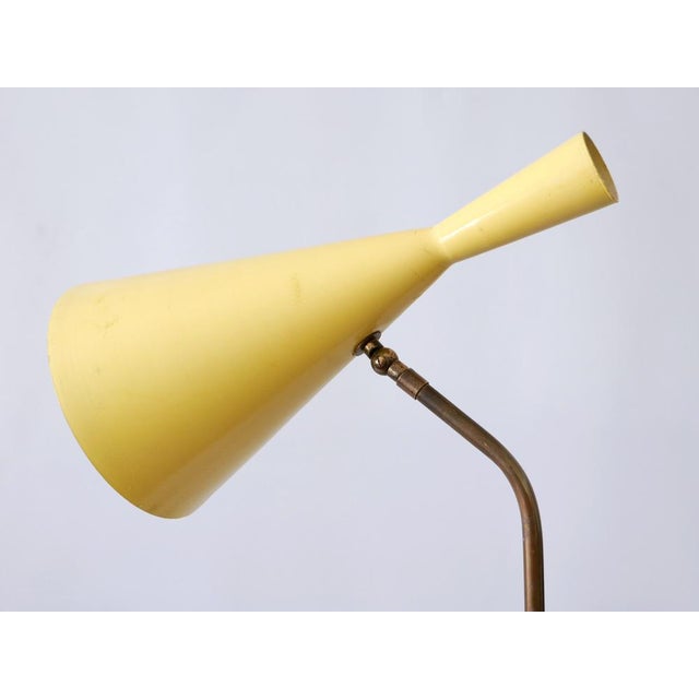 Metal Mid-Century Modern Diabolo Floor Lamp, Austria, 1950s For Sale - Image 7 of 18