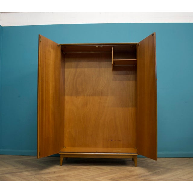 Mid-Century Modern Teak Wardrobe from Vesper, 1960s For Sale - Image 3 of 8