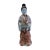 Ceramic Oriental Vintage Ceramic Standing Lady Holding Dish Figure For Sale - Image 7 of 7