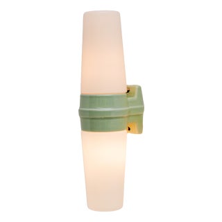 Vintage Porcelain Bathroom Light by Sigvard Bernadotte for Ifö 1960 For Sale