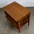 Brown 1960s Mid Century Modern Table Solid Wood End Side Nightstand 3 Tier Vintage Rectangular For Sale - Image 8 of 12
