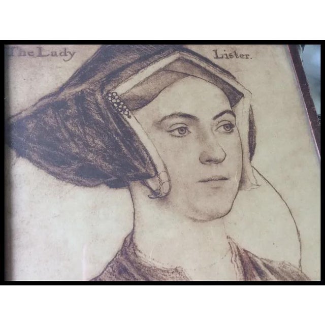 Renaissance Antique Hans Holbein Renaissance Prints, Lady Lister, John Fisher For Sale - Image 3 of 8