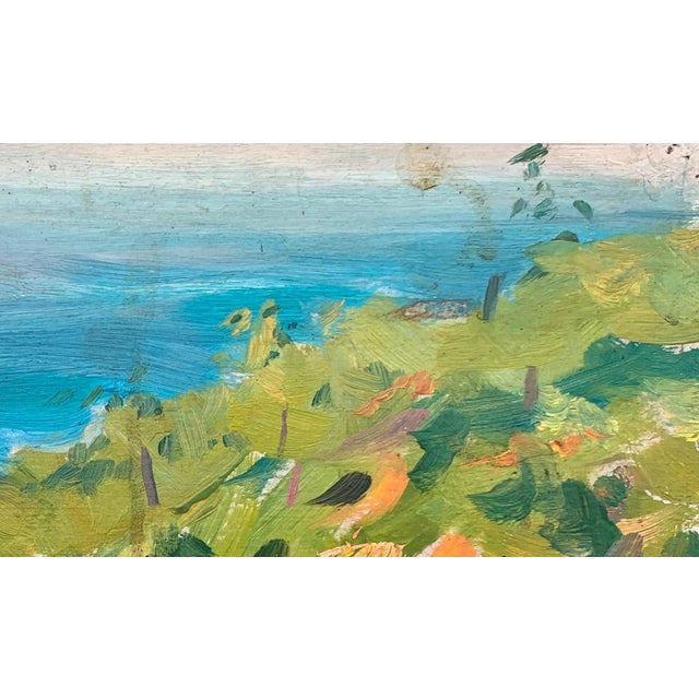 Realism Original Seascape Oil Painting, Ukrainian Artist, 1970s For Sale - Image 3 of 6