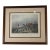 Vintage Framed Engraving Print of Horses & Dogs Hunt Scene For Sale