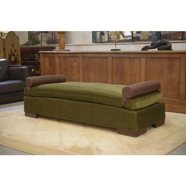 Daybed in the style of Eugène Printz, 1940s For Sale - Image 13 of 13
