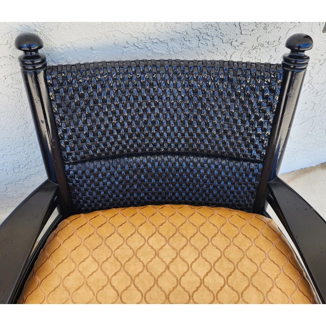 Coastal Palm Beach Lounge Chairs Indoor Outdoor For Sale - Image 3 of 12