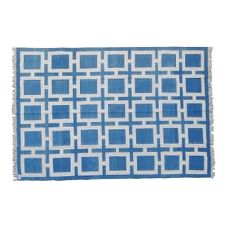 Ines Rug, 10x14, Blue For Sale