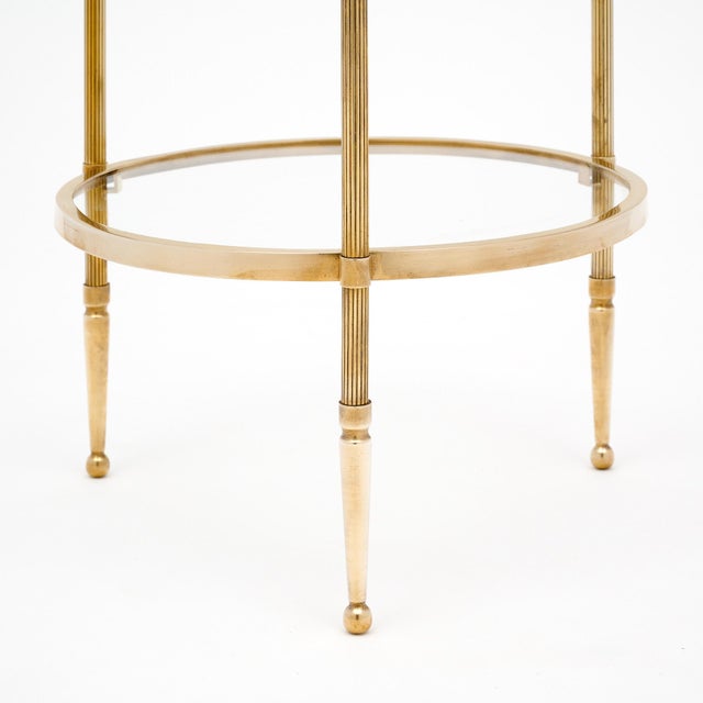 French Art Deco Tripod Side Table For Sale - Image 9 of 9