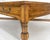 Large Spanish Colonial Style Showcase Glass Top Coffee Table on X Base For Sale - Image 6 of 12