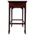 Wood 19th Century English Mahogany Side Table with Satinwood Inlay For Sale - Image 7 of 13