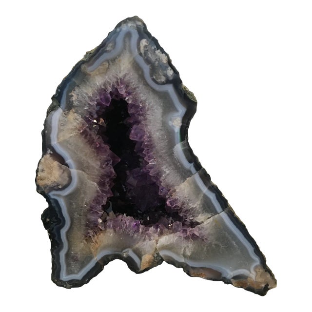 Naturally Occurring Standing Amethyst Crystal Quartz For Sale