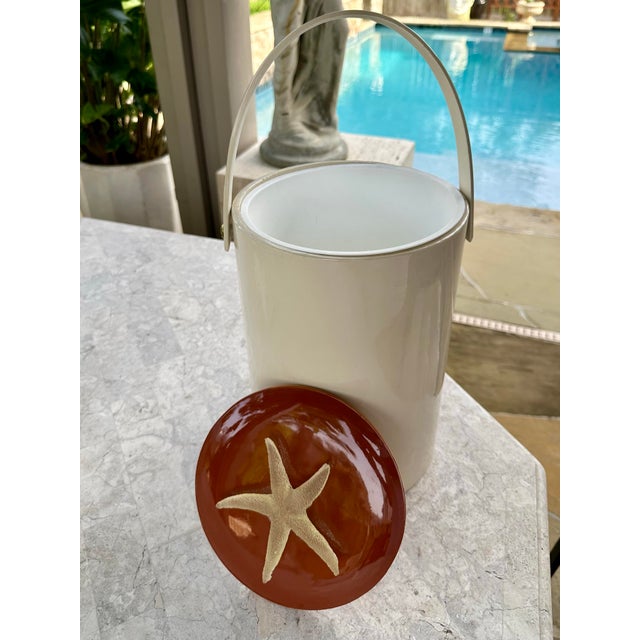 Taste Setter by Sigma 1970s Vintage Starfish Ice Bucket Tastesetter Collection by Sigma For Sale - Image 4 of 8