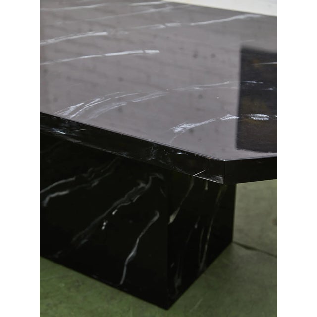 Mid 20th Century Mid 20th Century Faux Marble Dining Table For Sale - Image 5 of 7