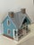 1960 Vintage Dollhouse Blue Cottage Handmade Furnished For Sale - Image 9 of 17