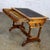 Brown Late 19th Century Eastlake Victorian Style Ladies Writing Desk Walnut Burl and Faux Leather Top For Sale - Image 8 of 18