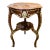 Louis XV Marble Top Side Table With Gilt Bronze Mounts & Lower Shelf For Sale