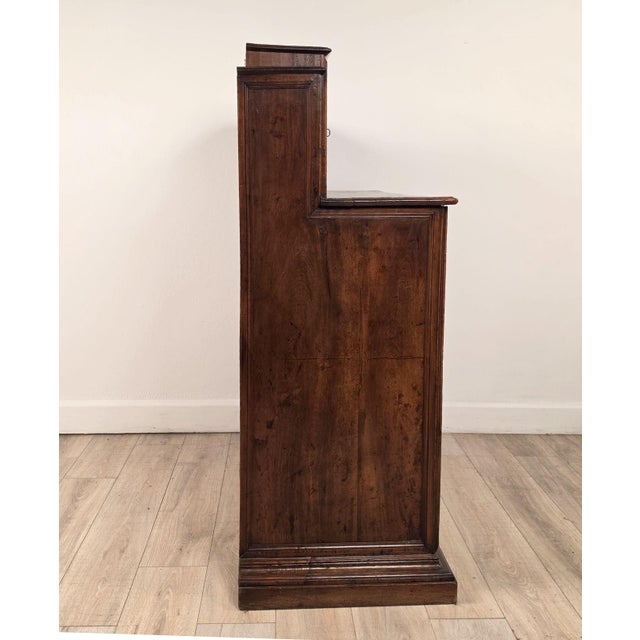 Italian Walnut Baroque Chest, Circa 1780 For Sale - Image 11 of 11