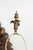Mid 20th Century Tall Crystal & Brass Lamps With Brown Shades - a Pair For Sale In West Palm - Image 6 of 8