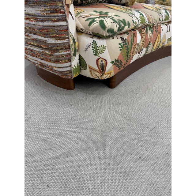 Textile Scalamandre Llamas Couch For Sale - Image 7 of 7
