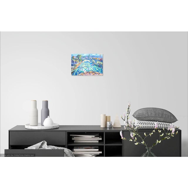 FREE shipping: Venice Canals California are a fabulous tourist destination. Along with the old original wooden beach...