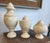 Vintage Enrique Garcel Neoclassical Style Fluted Tessellated Bone Lidded Urns - Set of 3 For Sale In New York - Image 6 of 16