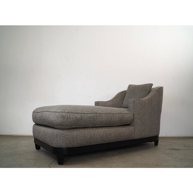 A. Rudin A. Rudin Down Filled Daybed Chaise Lounge Chair For Sale - Image 4 of 12