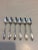 Sterling Silver Towle Demitasse Spoons Mary Chilton Pat 1912 - Set of 6 For Sale In Detroit - Image 6 of 6