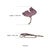 Art Deco Style Tutti Frutti Ruby & Diamond Ginkgo Leaf Brooch Pendant in Sterling Silver For Sale - Image 13 of 15