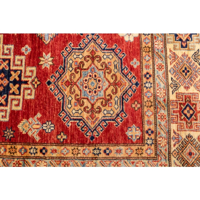 Pak Kazak Rug 5'8'' X 7'10'' For Sale - Image 4 of 8