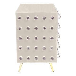 Murano Italian White Cabinet from Justfurnituress SRL For Sale