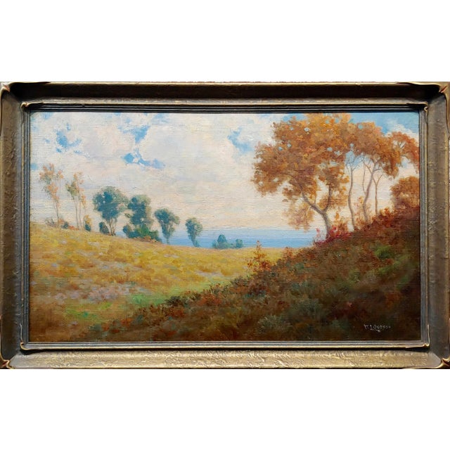 William Lees Judson -Santa Barbara Landscape-Impressionist Oil painting c1900s Oil painting on canvas - signed, circa...