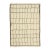 Hand-Drawn Grid Hand-Knotted Moroccan Wool Rug | 13'7" X 9'7" | One of a Kind For Sale