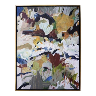 "Exuberance" Abstract Painting by Laurie MacMillan, Framed For Sale