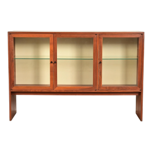 Kipp Stewart for Calvin Furniture Mid-Century Modern Walnut Bookcase Cabinet, 1960s