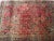 Antique Persian Sarouk Area Rug, Handwoven All-Over Floral Pattern, Red & Navy, 4’ X 5’ For Sale - Image 9 of 10