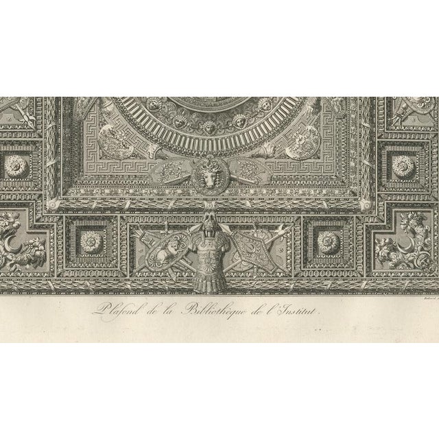Louis-Pierre Baltard, Louvre Architectural Studies, 1803, Paper, Set of 2 For Sale - Image 13 of 16