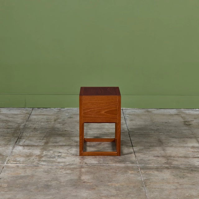 1960s Single Teak Nightstand by Aksel Kjersgaard For Sale - Image 5 of 15