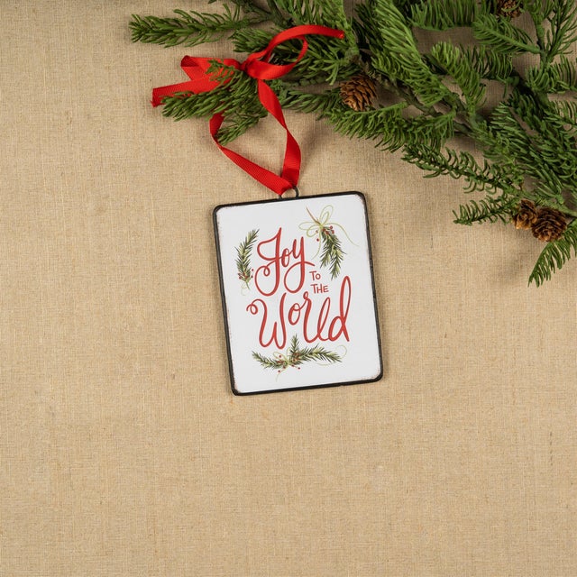 2020s Holiday Sentiment Ornament (Set of 12) For Sale - Image 5 of 6