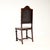 Antique Portuguese Embossed Leather and Walnut Dining Chairs, 1880, Set of 6 For Sale - Image 10 of 17