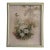 Vintage 1970s F. Massa “Splendors of Nature” Floral Daisy & Butterfly Framed Print For Sale