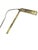 Metal Modernist Wall Lamp, Poland, 1980s For Sale - Image 7 of 8