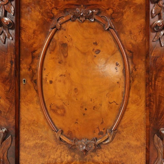 Louis Philippe Credenza in Walnut For Sale - Image 6 of 10
