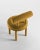 Collector Moca Chair in Boucle Mustard by Studio Rig For Sale - Image 4 of 5