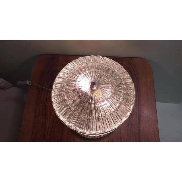 Glass Table Lamp, Czechoslovakia, 1970s For Sale - Image 9 of 11
