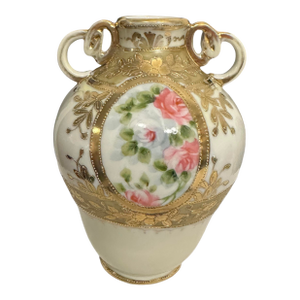 1920’s Nipon Hand-Painted Ornate Vase