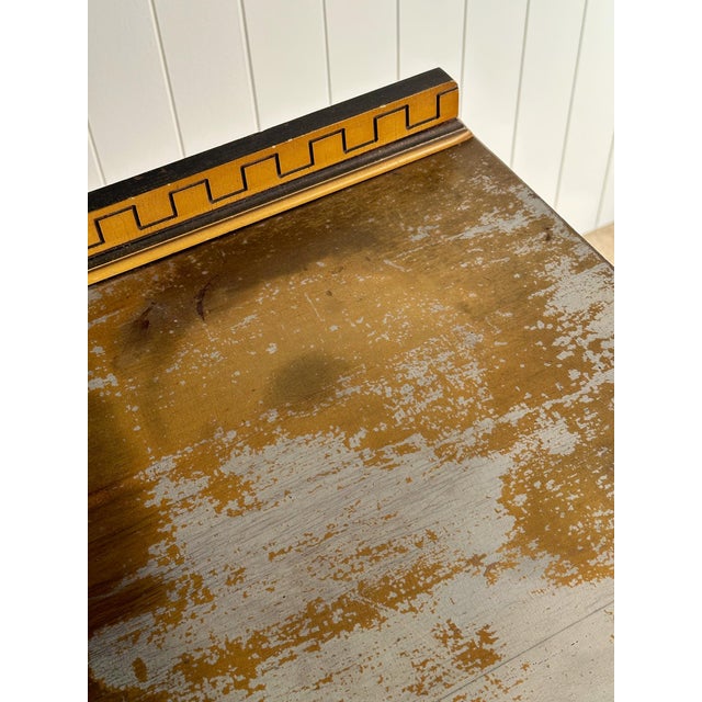 Early 20th Century Neoclassical Painted Chest of Drawers With Mirror Back For Sale - Image 15 of 18