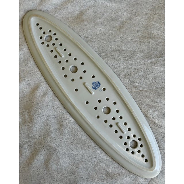 1980s Vintage Herend Rothschild Porcelain Fish Platter For Sale - Image 5 of 5